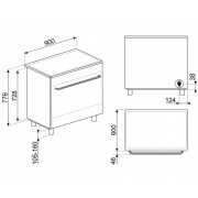 Варочный центр SMEG SUK91CMX9