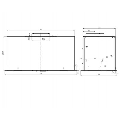 Вытяжка Эликор Cube белый SM/белый 60П-1000 Вытяжка Эликор Cube белый SM/белый 60П-1000