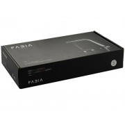 Смеситель FABIA 9654 гибкий излив, хром/чёрный