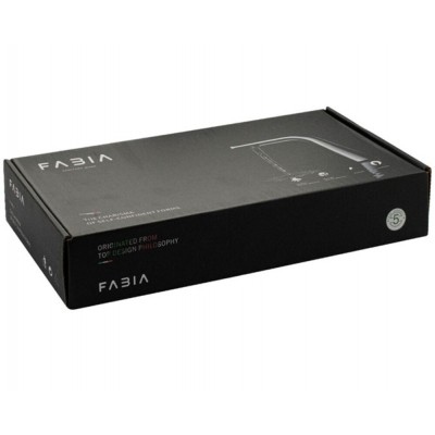 Смеситель FABIA 9654 гибкий излив, хром/чёрный Смеситель FABIA 9654 гибкий излив, хром/чёрный