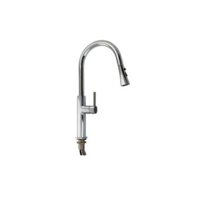 Смеситель кухонный MAGNUS 8240 Г-образный выдвижной, хром Смеситель кухонный MAGNUS 8240 Г-образный выдвижной, хром