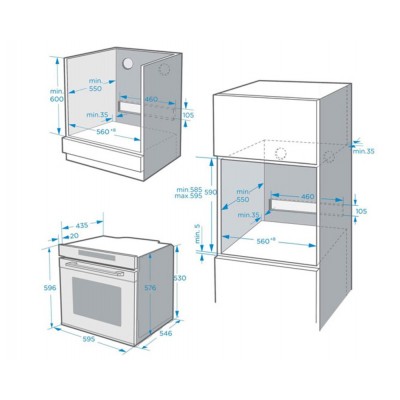 Духовой шкаф электрический с функцией СВЧ AKPO РЕА 72M13 SSD05 BL Духовой шкаф электрический с функцией СВЧ AKPO РЕА 72M13 SSD05 BL