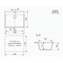 Мойка Practik PR-M 565-004 чёрный оникс 565х495мм Мойка Practik PR-M 565-004 чёрный оникс 565х495мм