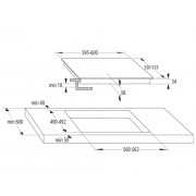 Варочная поверхность эл. ин. GORENJE GI6401WSC