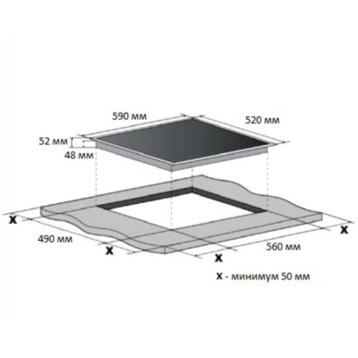Индукционная варочная поверхность Hyundai HHI 6745 BG черный Индукционная варочная поверхность Hyundai HHI 6745 BG черный