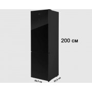 Холодильник HIBERG RFC-400DX NFGB inverter