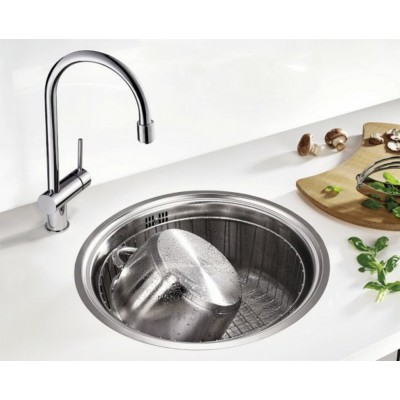 Blanco Корзина для посуды нерж .сталь d=362, h=141 Blanco Корзина для посуды нерж .сталь d=362, h=141