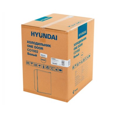 Холодильник Hyundai CO1002 серебристый Холодильник Hyundai CO1002 серебристый