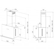 Вытяжка AKPO WK-9 Venezia 60 см. черный/золотой