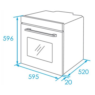 Духовой шкаф электрический AKPO PEA 7009SED03 BL Духовой шкаф электрический AKPO PEA 7009SED03 BL