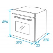 Духовой шкаф электрический AKPO PEA 7009SED03 IX