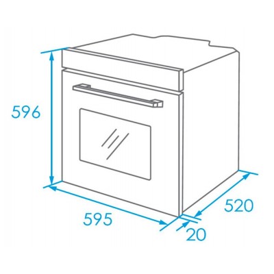 Духовой шкаф электрический AKPO PEA 7009SED03 IX Духовой шкаф электрический AKPO PEA 7009SED03 IX