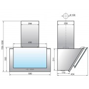 Вытяжка Эликор Рубин 60П-1000-Е4Д черный