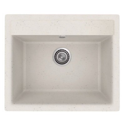 Мойка Practik PR-M 565-001 белый камень 565х495мм (без сливной арматуры) Мойка Practik PR-M 565-001 белый камень 565х495мм (без сливной арматуры)