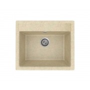 Мойка Practik PR-M 565-002 слоновая кость 565х495мм (без сливной арматуры)