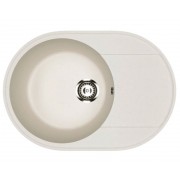 Мойка Practik PR-M 610-001 белый камень 610х470мм (без сливной арматуры)