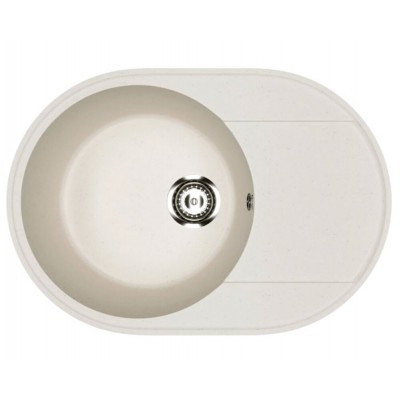 Мойка Practik PR-M 610-001 белый камень 610х470мм (без сливной арматуры) Мойка Practik PR-M 610-001 белый камень 610х470мм (без сливной арматуры)