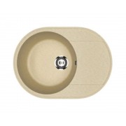 Мойка Practik PR-M 610-002 слоновая кость 610х470мм (без сливной арматуры)