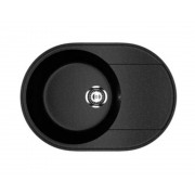 Мойка Practik PR-M 610-004 чёрный оникс 610х470мм (без сливной арматуры)