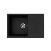 Мойка Practik PR-M 735-004 чёрный оникс 735х475мм (без сливной арматуры)