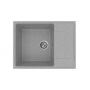 Мойка Practik PR-M 650-003 светло-серый 650х495мм (без сливной арматуры)