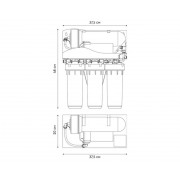 Водоочиститель бытовой обратноосмотический "БАРЬЕР ПРОФИ ОСМО 600"