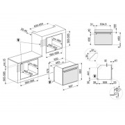 Духовой шкаф SMEG SOP6301S2X