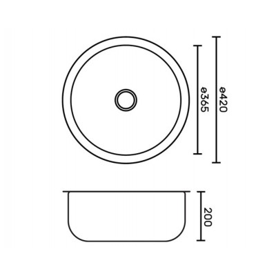Мойка FABIA PROFI ?420 Мойка FABIA PROFI ?420
