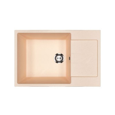 Кухонная мойка Ecology Stone R-27-328 бежевый 760x500мм Кухонная мойка Ecology Stone R-27-328 бежевый 760x500мм
