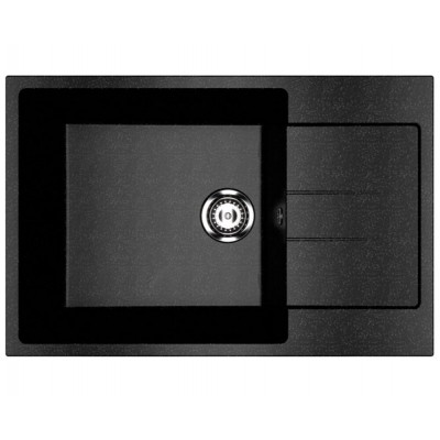 Кухонная мойка Ecology Stone R-27-343 антрацит 760x500мм Кухонная мойка Ecology Stone R-27-343 антрацит 760x500мм
