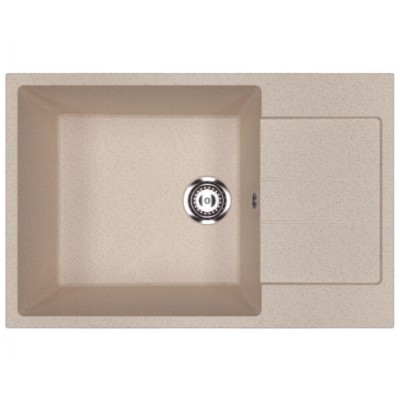 Кухонная мойка Ecology Stone R-27-302 песочный 760x500мм Кухонная мойка Ecology Stone R-27-302 песочный 760x500мм