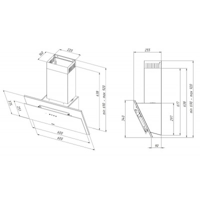 Вытяжка AKPO WK-11 Juno II 60 см. черный Вытяжка AKPO WK-11 Juno II 60 см. черный
