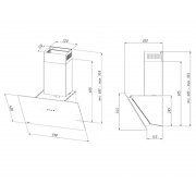 Вытяжка AKPO WK-11 Smart 60 см. черный