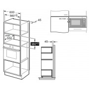 Встраиваемая микроволновая печь AKPO MEA 92508 SEA07 IX