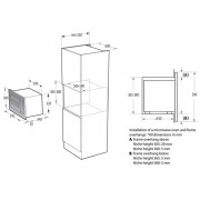 Встраиваемая микроволновая печь GORENJE Simplicity BM235G1SYW