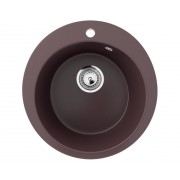Кухонная мойка Ecology Stone R-13-345 шоколад d=495мм
