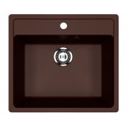 Кухонная мойка Ecology Stone R-15-345 шоколад 550x490мм