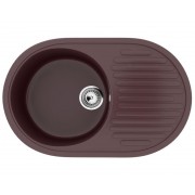 Кухонная мойка Ecology Stone R-16-345 шоколад 720x455мм