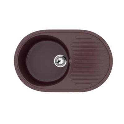 Кухонная мойка Ecology Stone R-16-345 шоколад 720x455мм Кухонная мойка Ecology Stone R-16-345 шоколад 720x455мм