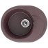 Кухонная мойка Ecology Stone R-17-345 шоколад 570x465мм Кухонная мойка Ecology Stone R-17-345 шоколад 570x465мм
