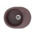 Кухонная мойка Ecology Stone R-17-345 шоколад 570x465мм Кухонная мойка Ecology Stone R-17-345 шоколад 570x465мм