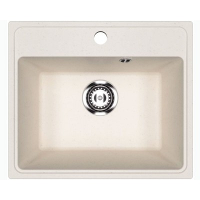 Кухонная мойка Practik PR-M 490-001 белый камень Кухонная мойка Practik PR-M 490-001 белый камень