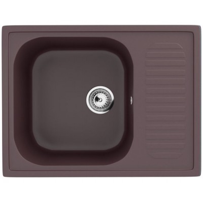 Кухонная мойка Ecology Stone R-18-345 шоколад 640x490мм Кухонная мойка Ecology Stone R-18-345 шоколад 640x490мм