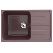 Кухонная мойка Ecology Stone R-19-344 шоколад 750x495мм
