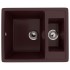 Кухонная мойка Ecology Stone R-21-345 шоколад 600x485мм Кухонная мойка Ecology Stone R-21-345 шоколад 600x485мм