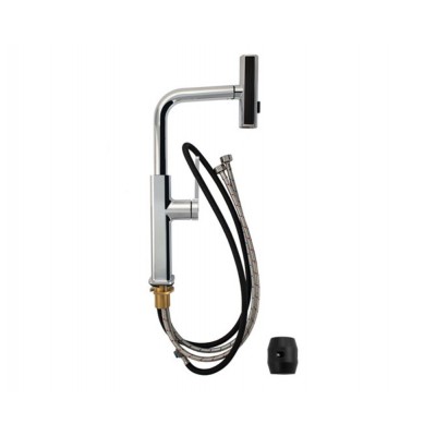 Смеситель кухонный MAGNUS 8261 Г-образный выдвижной, хром Смеситель кухонный MAGNUS 8261 Г-образный выдвижной, хром