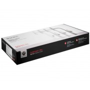 Смеситель кухонный MAGNUS 8262 Г-образный выдвижной, чёрный