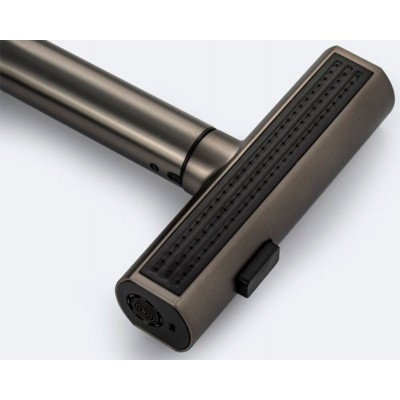 Смеситель кухонный MAGNUS 8264 Г-образный выдвижной, графит Смеситель кухонный MAGNUS 8264 Г-образный выдвижной, графит