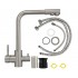 Смеситель 91122 Г-образный, МАТОВЫЙ, с подкл. фильтра, из нерж. стали 304 Смеситель 91122 Г-образный, МАТОВЫЙ, с подкл. фильтра, из нерж. стали 304