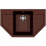 Кухонная мойка Ecology Stone R-24-345 шоколад 780x490мм